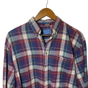 Pendleton Vintage Cotton Plaid Flannel